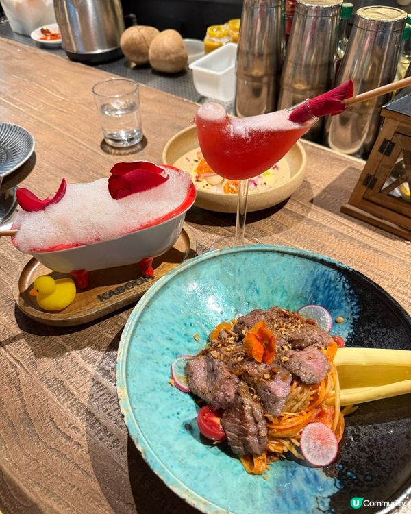 尖沙咀打卡餐廳🏝️  維港景+度假風 🥂