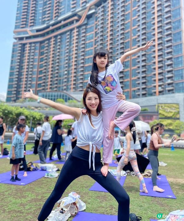 🧘🏻‍♀️親子運動日常｜一齊企硬 唔take嘢 ✋健康就是最強底氣