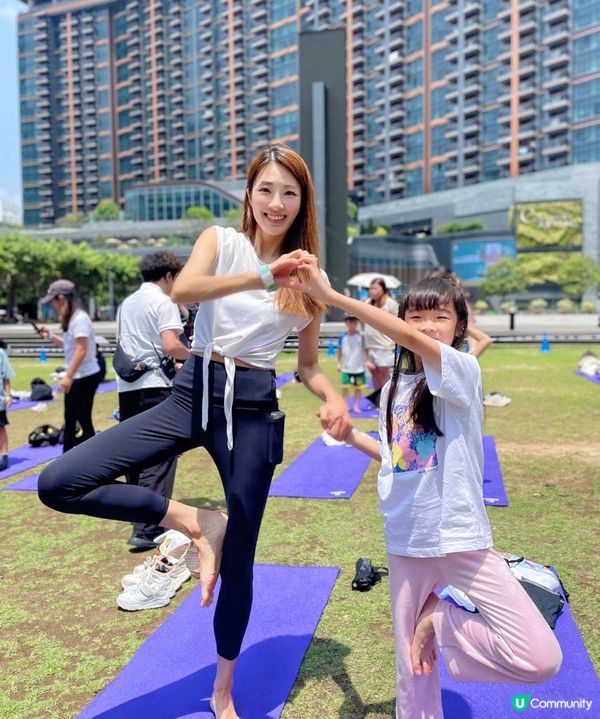 🧘🏻‍♀️親子運動日常｜一齊企硬 唔take嘢 ✋健康就是最強底氣