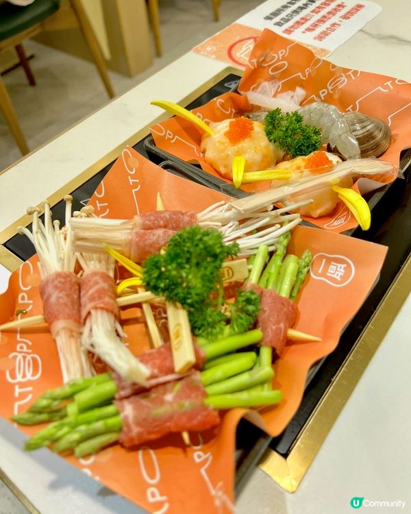 任飲台式飲品的台式火鍋 