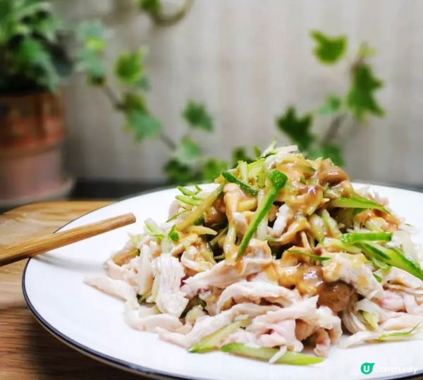 夏日輕盈食譜-涼拌雞絲青瓜