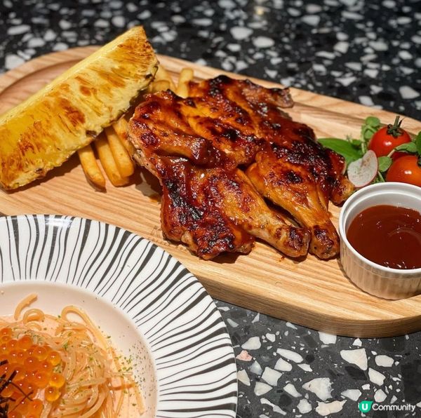 早幾日放工想同🙆🏻‍♂️撐枱腳享受下靜靜嘅晚餐時間~去南豐紗...