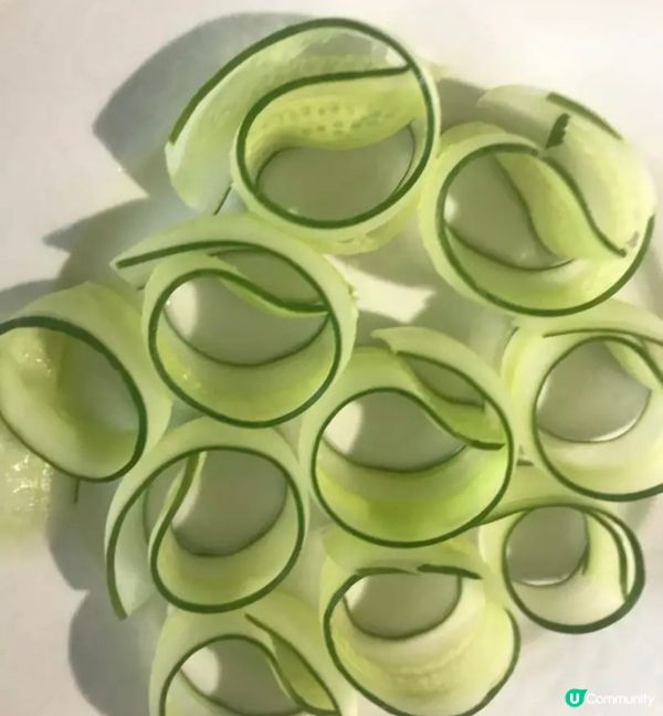 簡易碎蛋吞拿魚沙律青瓜卷