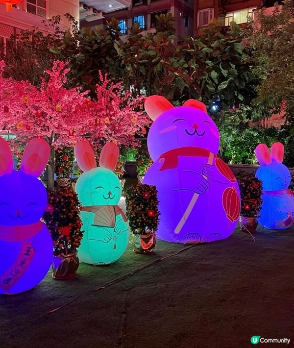 利東街的春節燈籠又掛上啦～