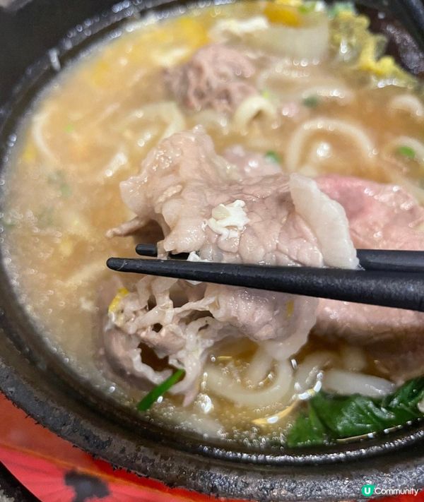 牛肉烏冬定食