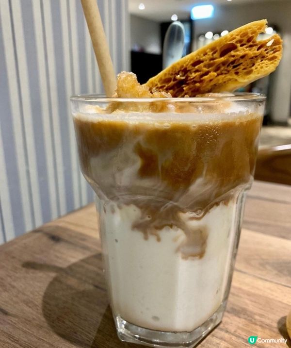 今次叫了杯—椰子碎𣲙咖啡🤗