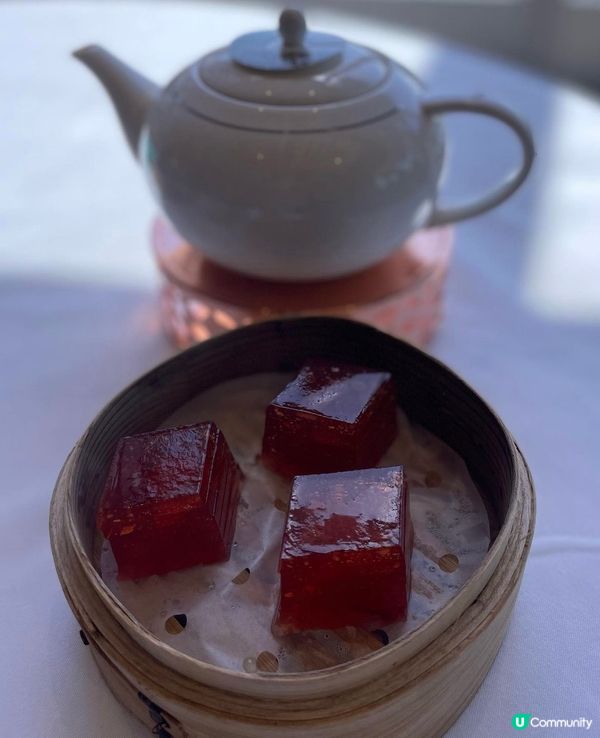 望住海景食點心🥰