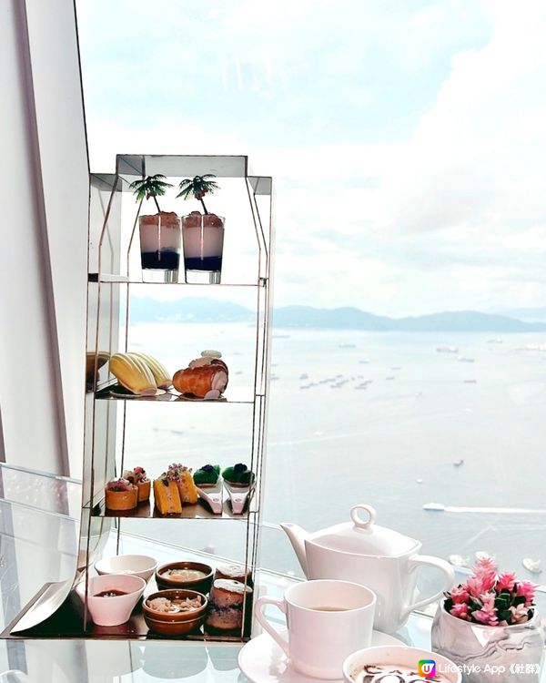 Sky100｜飽覽迷人景觀，嘆夏日海洋主題下午茶
