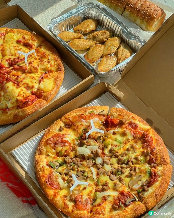 「 Pizza Hut 🍕 十月限定Pizza買一送一」