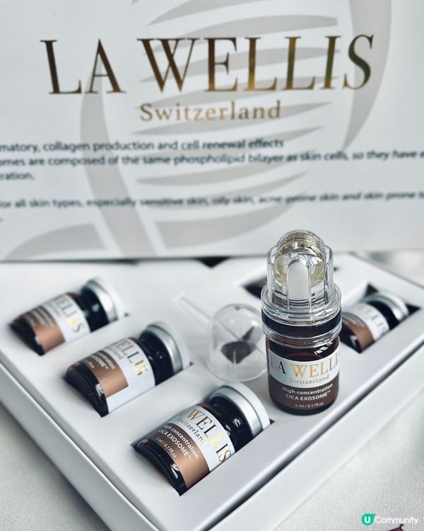 瑞士醫美科研級外泌體精華 🧬  
家用微針逆齡神器