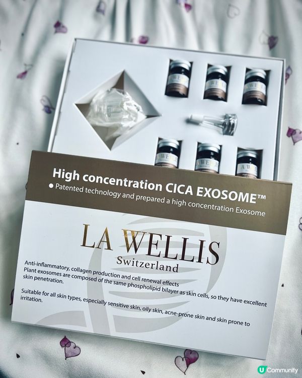 瑞士醫美科研級外泌體精華 🧬  
家用微針逆齡神器