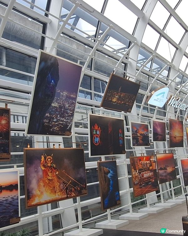機場 攝影展