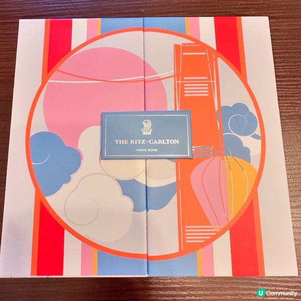 麗思卡爾頓酒店迷你蛋黃奶黃月餅🥮