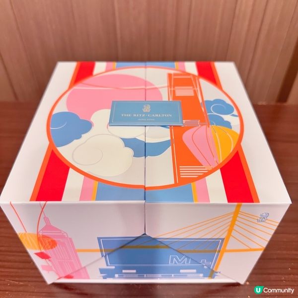 麗思卡爾頓酒店迷你蛋黃奶黃月餅🥮