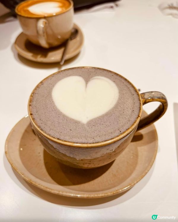 黑芝麻咖啡☕️打卡王者！😍