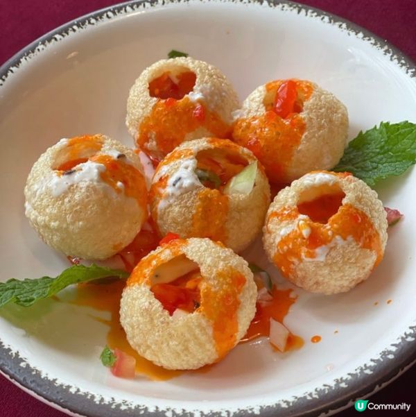 印度🇮🇳酸奶脆脆球·帶點辣內裡有薯蓉幾特別