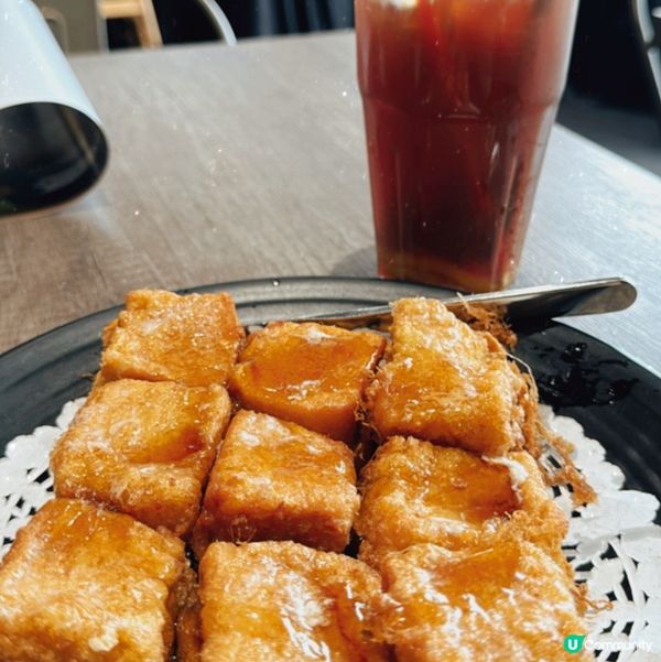 茶記 香港美食滿滿蛋漿西多士
