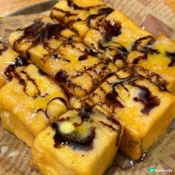 港式懷舊小食·超邪惡，但非常好味的奶醬西多士