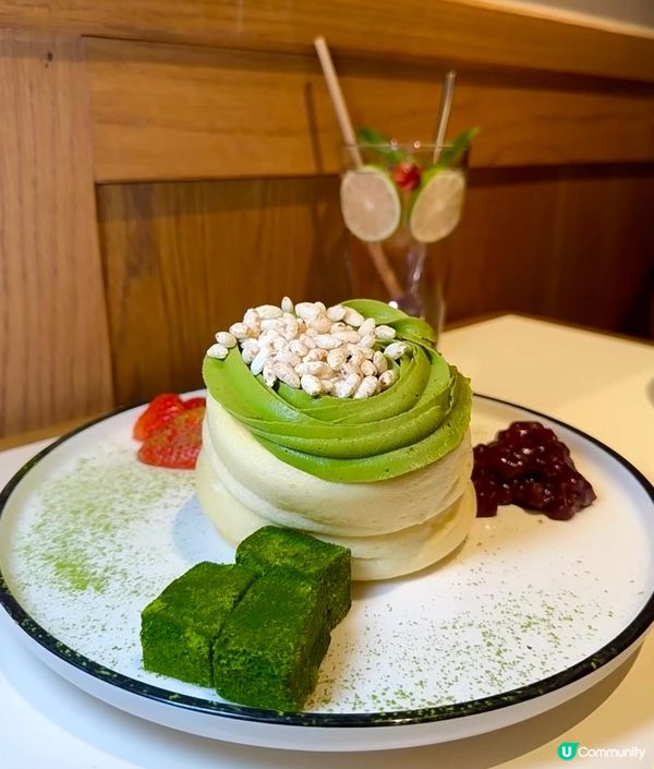 Matcha Cream Pancake抹茶忌廉梳乎厘🥞