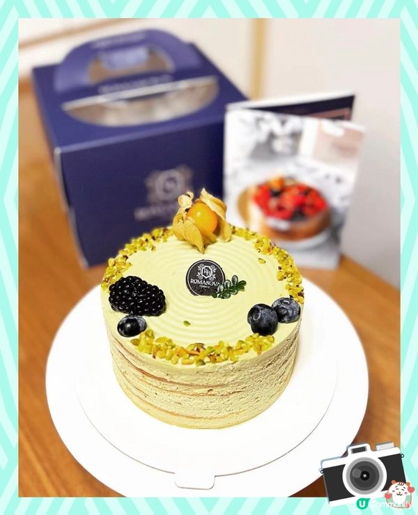 K11大熱「俄式蜂蜜千層🎂蛋糕」 有開心果味啊 😙