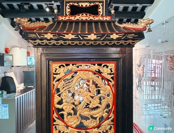 澳門信俗傳統🇲🇴大三巴哪咤展館——「哪吒鑾輿」