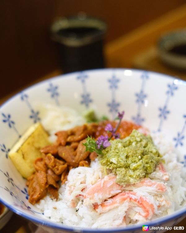 海膽蟹肉蟹膏拖羅丼飯大滿足