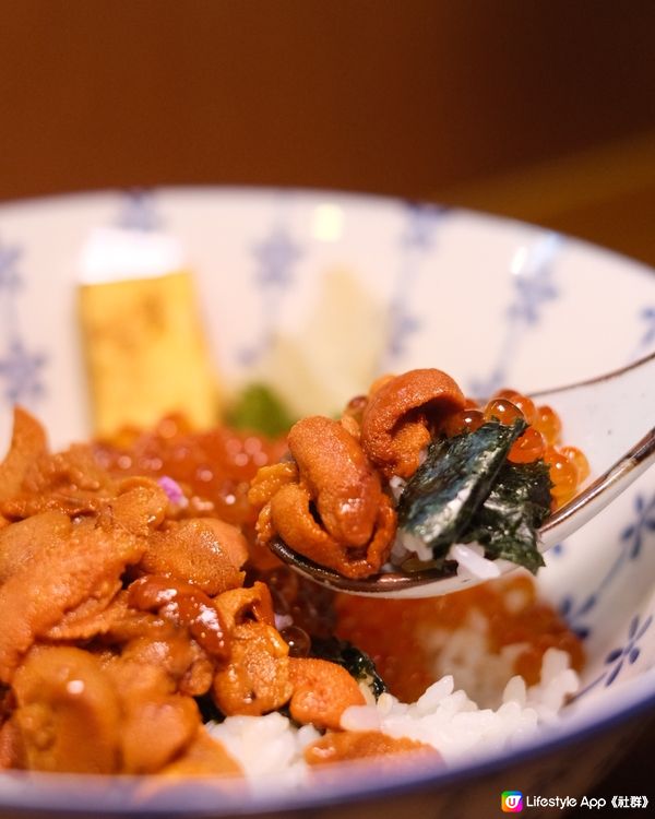 海膽蟹肉蟹膏拖羅丼飯大滿足