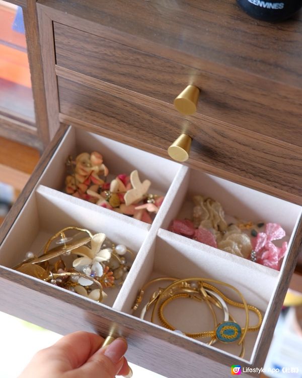 高質淘寶✨經典復古多層木製首飾盒