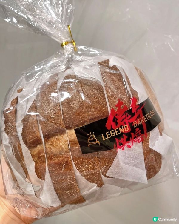 烘焙小店🇭🇰$28原個黑麥酸種包🥖點解減肥可以食麵包⁉️