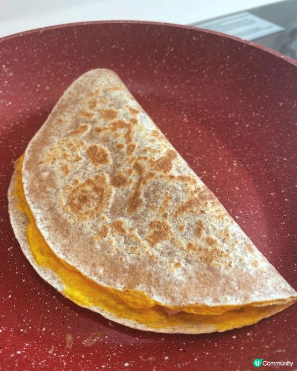 高蛋白火腿芝士全麥捲餅🌯減肥早餐必食🔥
