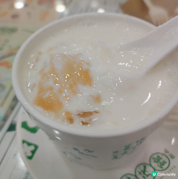 桃膠鮮奶燉蛋白