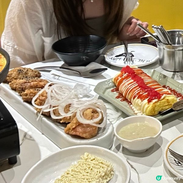 炸雞+部隊鍋 二人餐