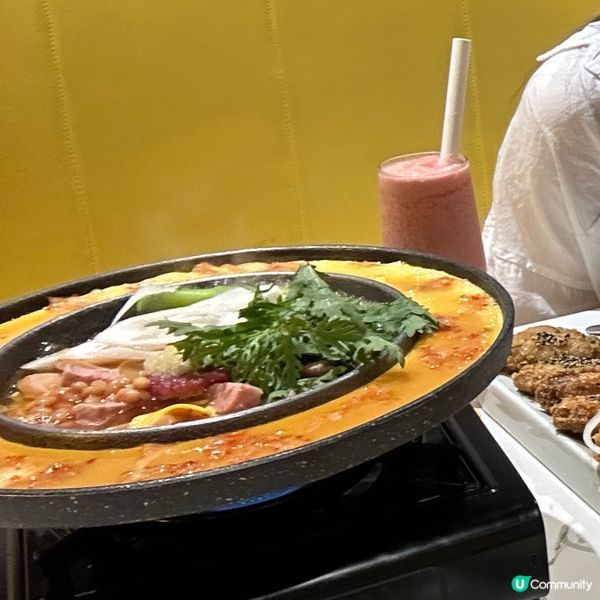 炸雞+部隊鍋 二人餐