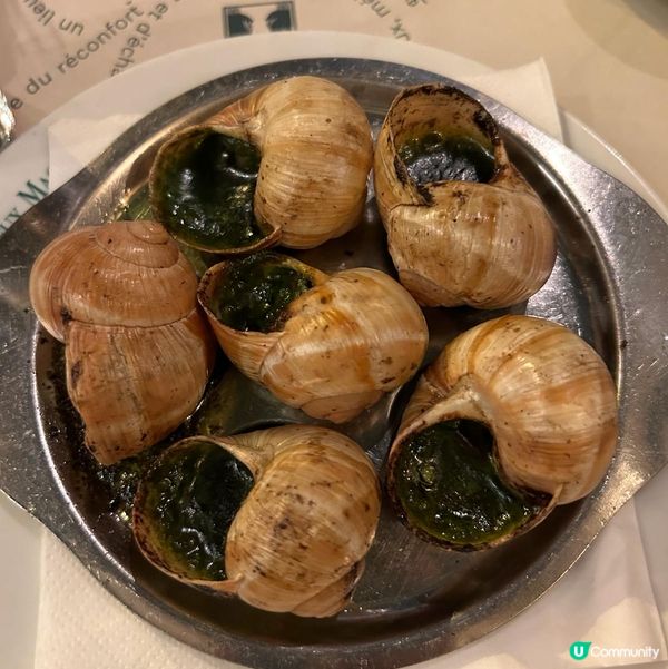 巴黎食法國田螺