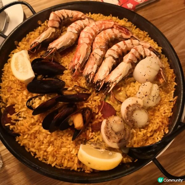 海鮮西班牙炒飯