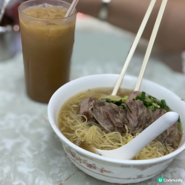 樂園粉面專家好味道牛腩粗麵