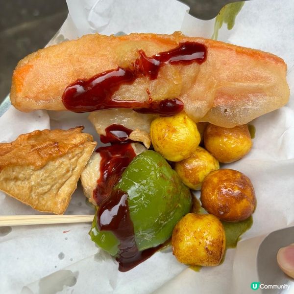 街邊小食煎釀三寶