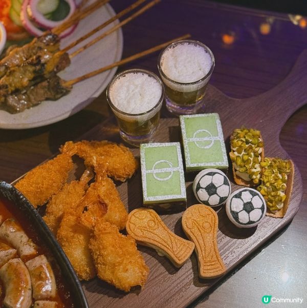香港隱藏版高空酒吧找到了!望住夜景食世界盃小食套餐✨