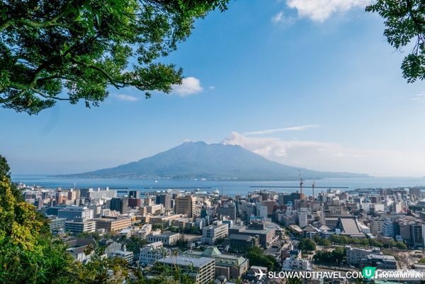 【鹿兒島】遠眺櫻島的露天溫泉、九州第1自助早餐—城山觀光酒店