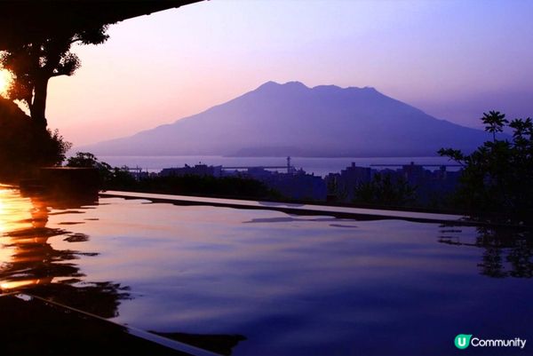 【鹿兒島】遠眺櫻島的露天溫泉、九州第1自助早餐—城山觀光酒店