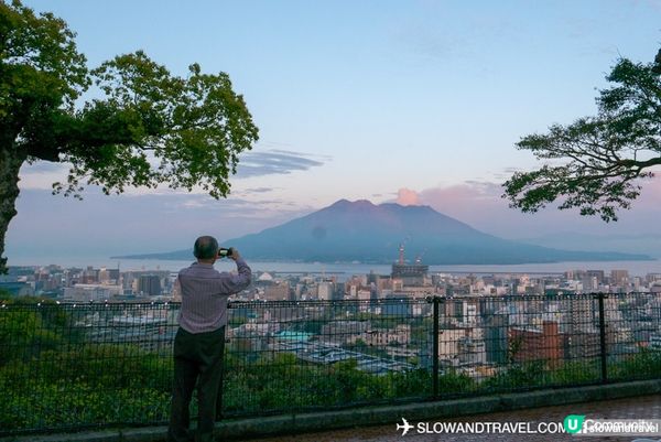 【鹿兒島】遠眺櫻島的露天溫泉、九州第1自助早餐—城山觀光酒店