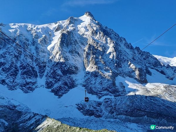 法國南針峰🏔體驗全球垂直距離最大纜車之旅🚠
