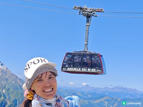 法國南針峰🏔體驗全球垂直距離最大纜車之旅🚠