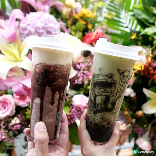 香港本土品牌👽E.Tea茶星人分店遍佈全港，飲品款式不少，還...