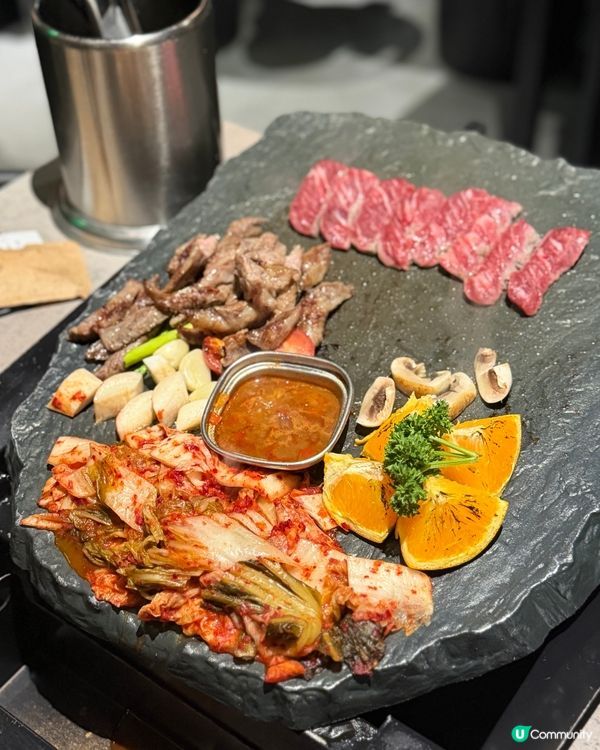 朗豪坊韓燒JEJU🔥石頭風裝修！🤤