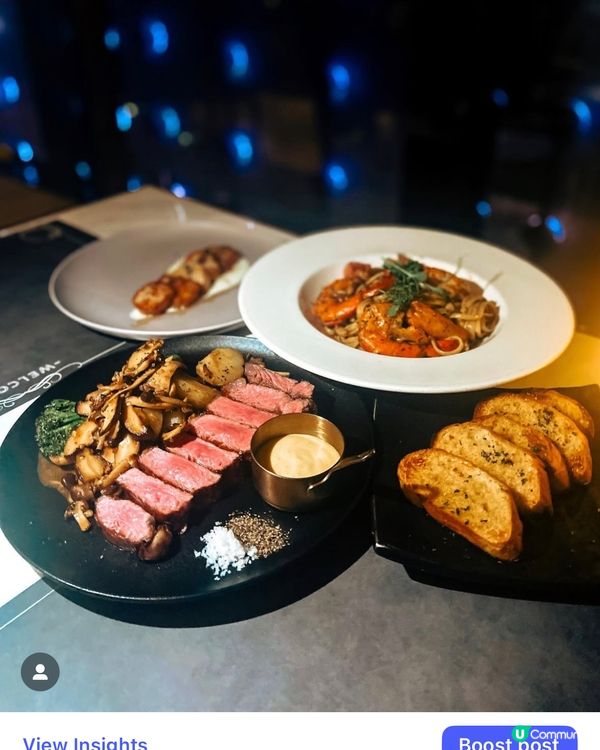 尖沙咀浪漫海景餐廳 🥂  
維港夜景配美食，約會必選！