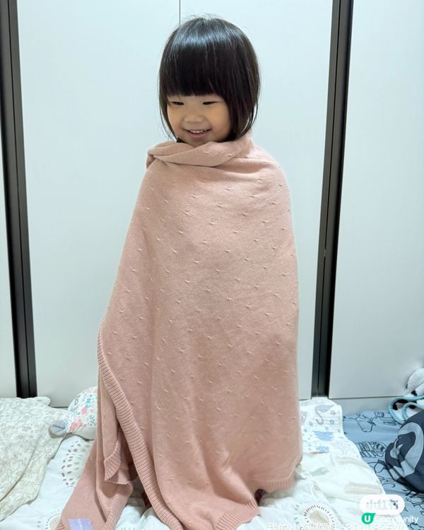 妹妹新被仔到手！瞓得冧啲😴💖