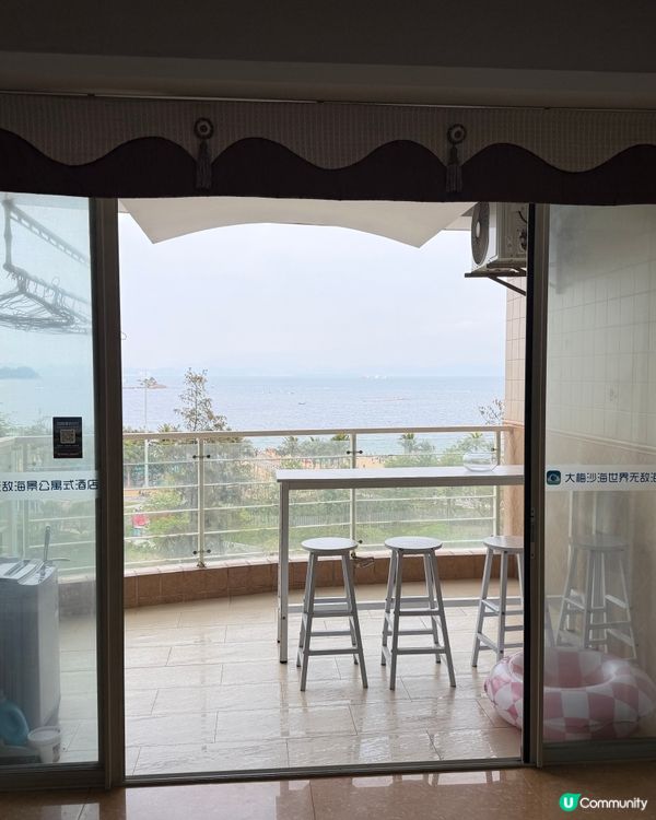[酒店開箱系列]大梅沙海世界無敵海景公寓|海景房|有大露台