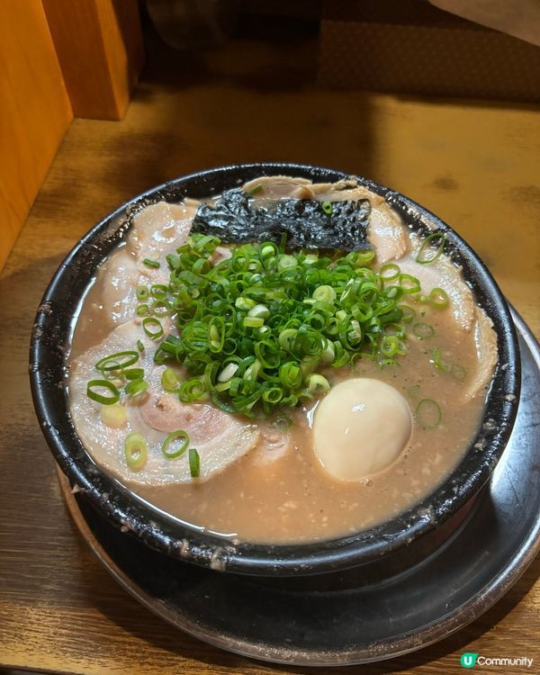 濃厚豚骨湯拉麵🍜😋
