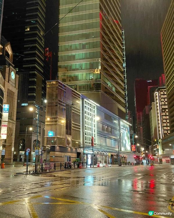 兩次夜遊中上環(相隔106日)